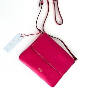 Frances Valentine Bright Pink Maggie Crossbody Bag